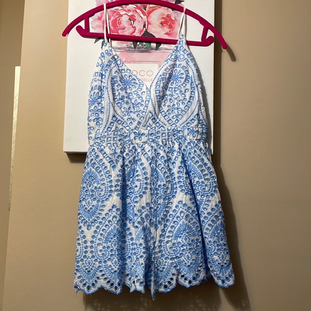 Blue Romper